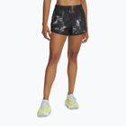 Moteriški bėgimo šortai Under Armour Fly By 3" Printed black / reflective