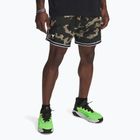 Vyriški šortai Under Armour Project Rock Mesh baroque green / white