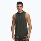 Vyriškas džemperis Under Armour Project Rock Snake SL baroque green / bayou / white