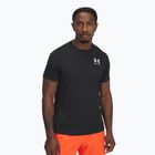 Vyriški treniruočių marškinėliai Under Armour HeatGear Fitted black/white