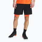 Vyriški treniruočių šortai Under Armour Vanish Woven 2In1 Sts black/fire/pitch gray
