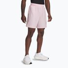 Vyriški treniruočių šortai Under Armour Woven Wordmark prime pink/black