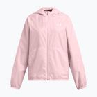 Vaikiška vėjui atspari striukė Under Armour Sport Windbreaker pink