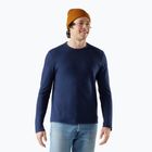 Vyriški ilgomis rankovėmis žygių marškinėliai Smartwool Perfect Crew deep navy