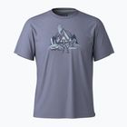 Vyriški turistiniai marškinėliai Smartwool Alpine A-Frame Graphic Tee nightfall blue