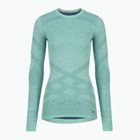 Moteriški termoaktyvūs marškinėliai ilgomis rankovėmis  Smartwool Intraknit Thermal Merino Baselayer Crew Pacific Blue/Nightfall Blue
