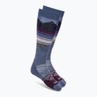 Moteriškos slidinėjimo kojinės Smartwool Ski Targeted Cushion Pattern OTC nightfall blue