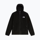 Vaikiškas flisinis džemperis The North Face Teen Glacier Full Zip Hoodie tnf black