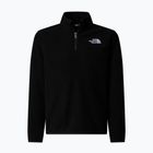 Vaikiškas fliso džemperis The North Face Teen Glacier 1/4 Zip black