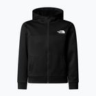 Vaikiškas džemperis The North Face Teen Reaxion Full Zip Hoodie tnf black