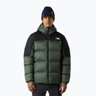 Vyriška The North Face Diablo Down 2.0 Hoodie pečių rūkas/juoda viržinė pūkinė striukė