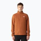 Vyriškas fliso džemperis The North Face Glacier Fleece 1/4 Zip burnt umber