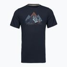 Vyriški marškinėliai Smartwool Peak Bagger Active SS Graphic Tee navy