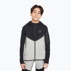Vaikiškas džemperis Nike Sportswear Tech Fleece Full Zip dark grey heather/black/black/black