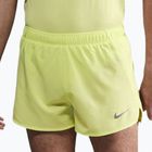 Vyriški bėgimo šortai Nike Fast Dri-Fit Brief Lined 3" light lemon twist/black
