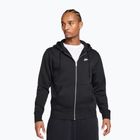 Vyriškas džemperis Nike Club Full Zip Hoodie black/black/white