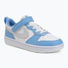 Vaikiški batai Nike Court Borough Low Recraft summit white/cobalt pulse/vast grey