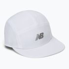 Kepurė su snapeliu New Balance 6 Panel Performance V 2.0 white