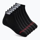 Kojinės New Balance Everyday Low Cut 6 pairs black/white
