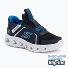 SKECHERS Slip-Ins Hypno-Flash 2.0 vaikiški bateliai tamsiai mėlyna/juoda
