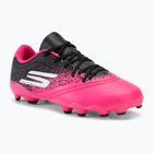 Vaikiški futbolo batai Skechers Razor Gold 1.5 FG black/pink