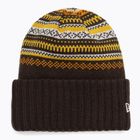 Moteriška žieminė kepurė New Era Rail Isle Cuff Knit Beanie dark brown