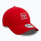 Kepuraitė su snapeliu New Era Metallic Patch 9FORTY Chicago Bulls red