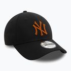 Kepuraitė su snapeliu New Era League Essential 9FORTY New York Yankees black