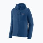 Vyriškas žygio džemperis Patagonia R1 Thermal Full Zip Hoody clement blue