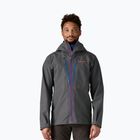 Vyriška lietaus striukė Patagonia Triolet forge grey w / p6 blue