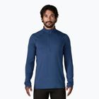Vyriškas džemperis Patagonia Cap Termal Weight Zip Neck clement blue
