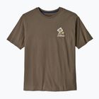 Vyriški marškinėliai Patagonia Balance Organic peace seeds / marlow brown