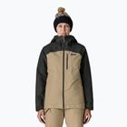 Moteriška lietaus striukė Patagonia Insulated Powder Town oar tan