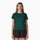 Moteriški marškinėliai Patagonia P-6 Logo Responsibili-Tee cascade green