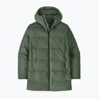 Vyriška pūkinė striukė Patagonia Jackson Glacier Parka senos augmenijos žalia