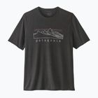 Vyriški marškinėliai Patagonia Cap Cool Trail Stratapeaks ink black