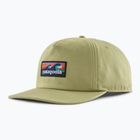 Kepurė su snapeliu Patagonia Boardshort Label Funfarer Cap gumtree green