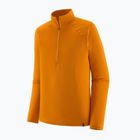 Vyriškas termoaktyvus džemperis Patagonia Capilene Termal Weight Zip Neck autumn orange