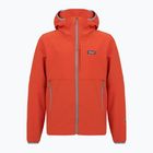 Vyriška softshell striukė Patagonia R1 TechFace Hoody hot ember