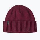 Žieminė kepurė Patagonia Brodeo berry fig