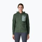 Moteriškas flisinis džemperis Patagonia R1 Air Full-Zip Hoody canopy green