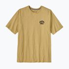Vyriški marškinėliai Patagonia Great Waves Responsibili-Tee lynx tan