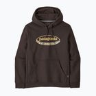 Vyriškas džemperis Patagonia '95 Oval Logo Uprisal Hoody Den Brown: Heliotropic