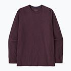 Vyriški ilgomis rankovėmis marškinėliai Patagonia P-6 Logo Responsibili berry fig