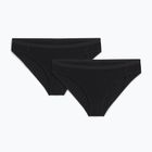 Moteriški termoaktyvūs apatiniai šortukai Icebreaker Merino 150 Siren Bikini 2 pairs black