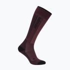 Slidinėjimo kojinės moterims Icebreaker Merino Ski+ Light OTC java/black/summit