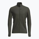 Vyriškas žygio džemperis Icebreaker Merino 260 Quantum IV LS Zip dark loden