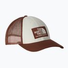 Vyriška kepurė su snapeliu The North Face Mudder Trucker ember soil-white dune