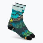 Kojinės Smartwool Hike Trail Trekker Print Crew winter moss