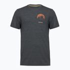 Vyriški marškinėliai Smartwool Lunar Bear Active SS Graphic Tee charcoal heather